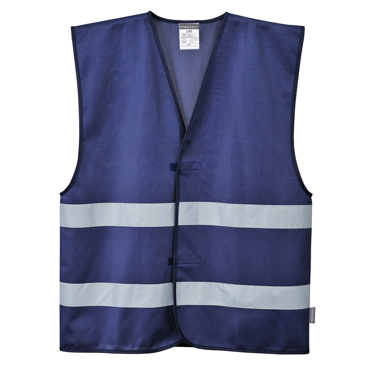 Picture of PORTWEST Iona Vest 100% Polyester Warp Knit with 3M Tape 125g