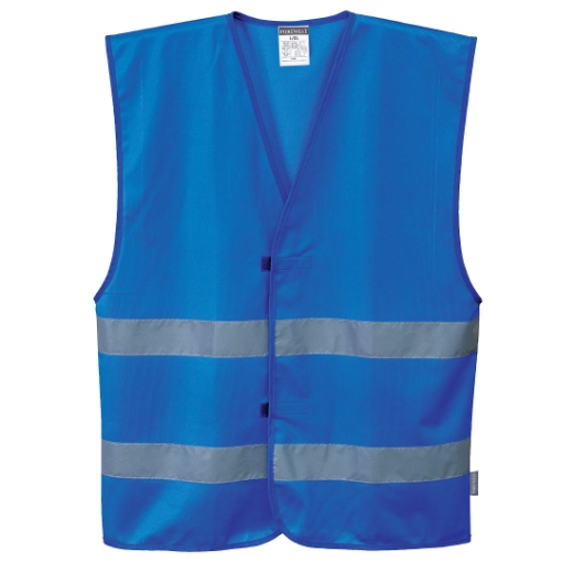Picture of PORTWEST Iona Vest 100% Polyester Warp Knit with 3M Tape 125g