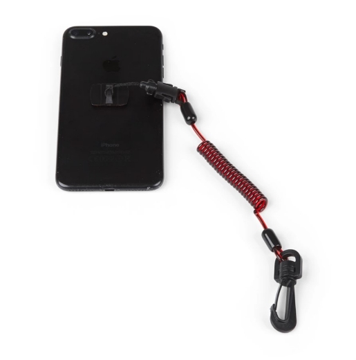 Picture of GRIPPS Coil E-Tether With Poly Clip & E-Catch (Non-Conductive) - Pack 10 Max Load 0.5 (KG)
