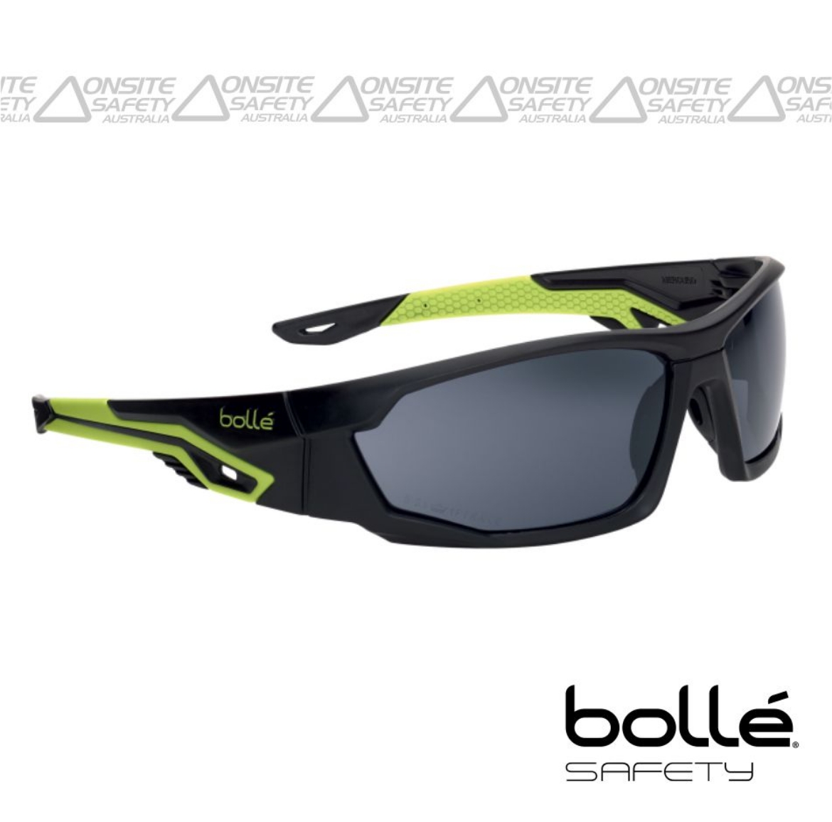 Picture of BOLLE Mercuro Yellow / Black Temples Platinum AS/AF Smoke Lens