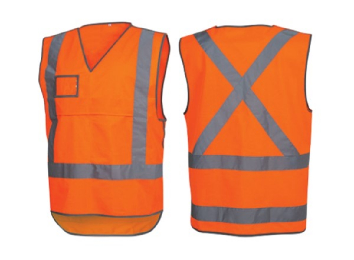 Picture of Force360 Orange Day/Night NSW Rail Safety Vest WRX Clothing