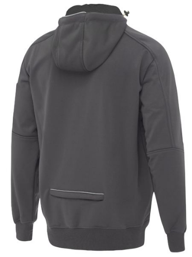 Picture of BISLEY Work Fleece Zip-Front Hoodie with Sherpa Lining