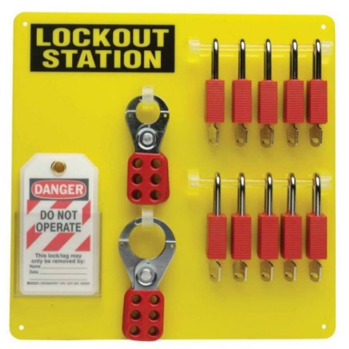 Picture of BRADY 10 Lock Board Only