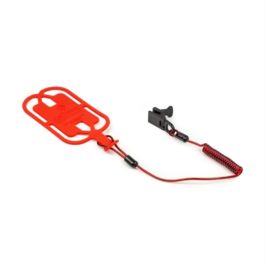 Picture of GRIPPS Phone Gripper With Coil Tether (Non-Conductive)