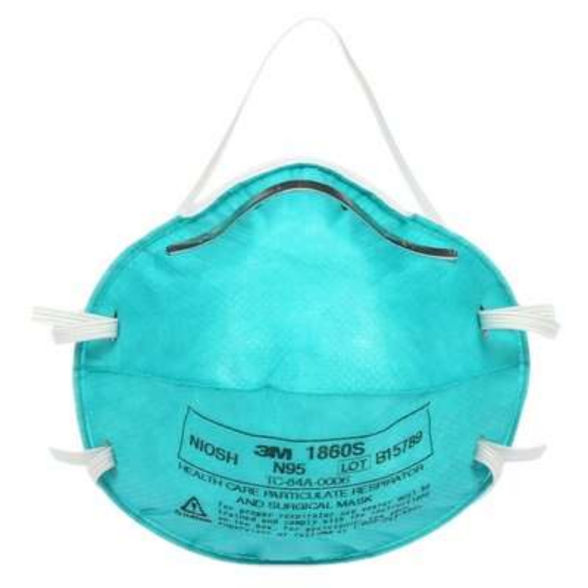 Picture of 3M™ 1860S Cupped Particulate Respirator & Surgical Mask Small > XA010000546 [BOX 20]