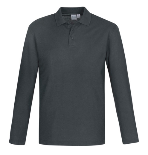 Picture of Biz Collection Mens Crew Polo Shirt 210gsm L/S