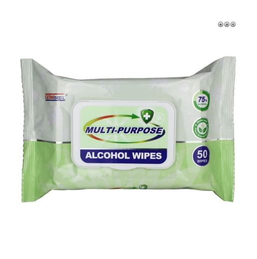 Picture of Germisept Multi-Purpose 75% Alcohol Wipes