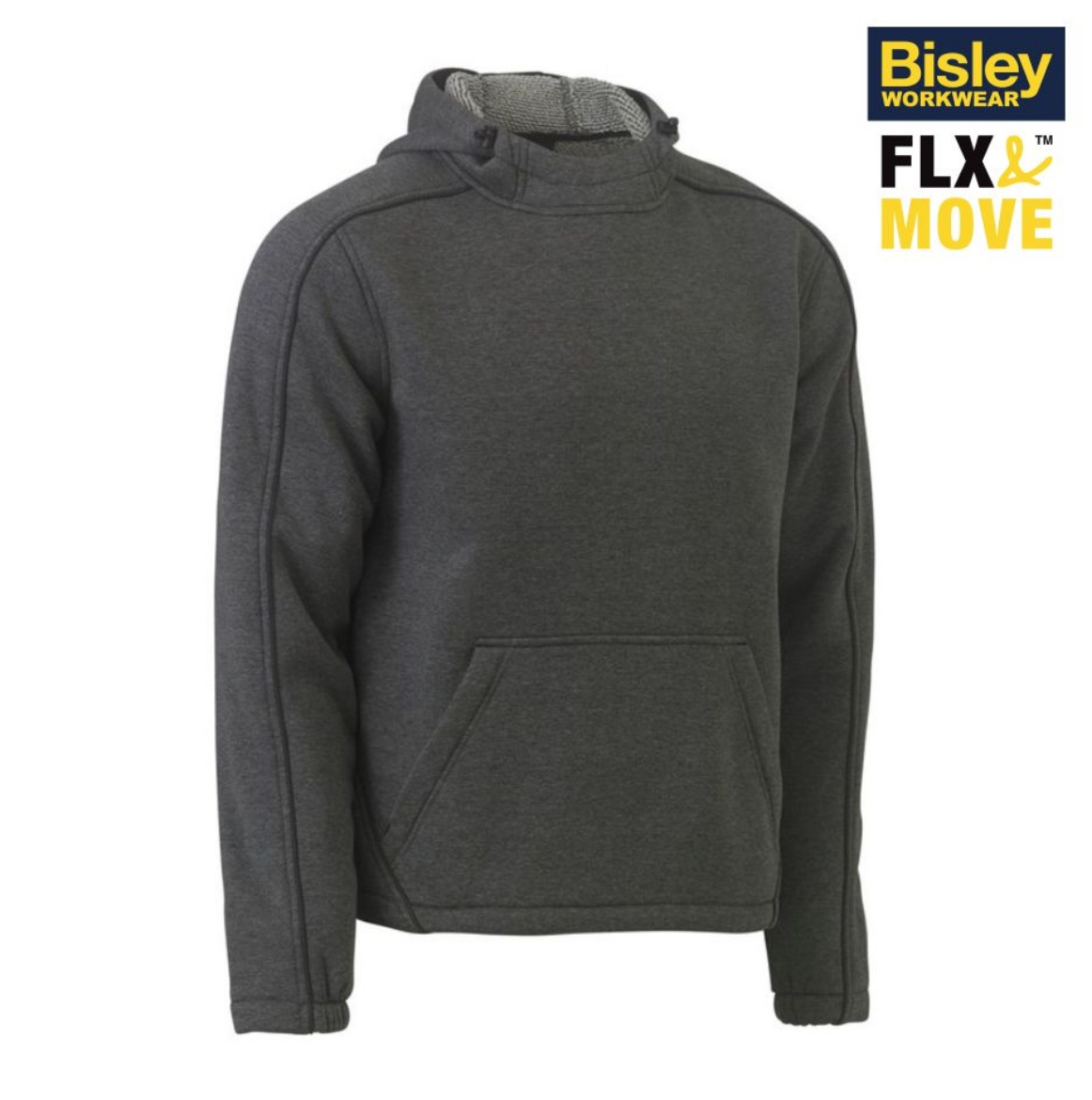 Picture of BISLEY Flex and Move™ Marle Fleece Hoodie Jumper 65% Cotton 35% Polyester 360gsm