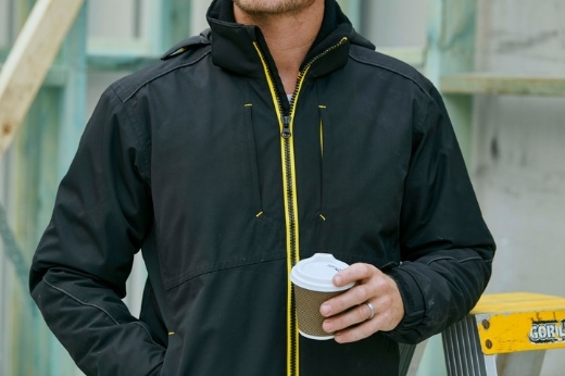 Picture of BISLEY Heavy Duty Black Dobby Jacket