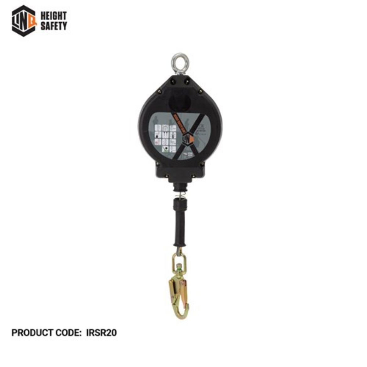 Picture of LINQ Inertia Reel Self Retracting 20M Wire Rope Loq Bloq