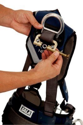 Picture of 3M™ DBI-SALA® Nano-Lok™ Extended Length Single Leg SRL with Quick Connector 3101615 > 70007456174