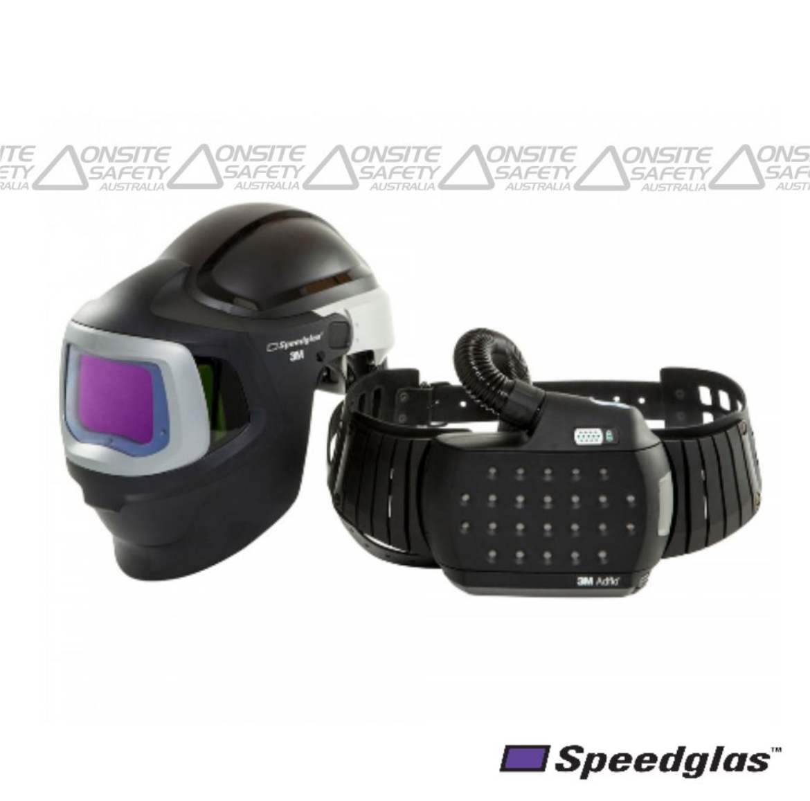 Picture of 3M™ Speedglas™ Welding & Safety Helmet 9100XXi MP Air with Adflo PAPR