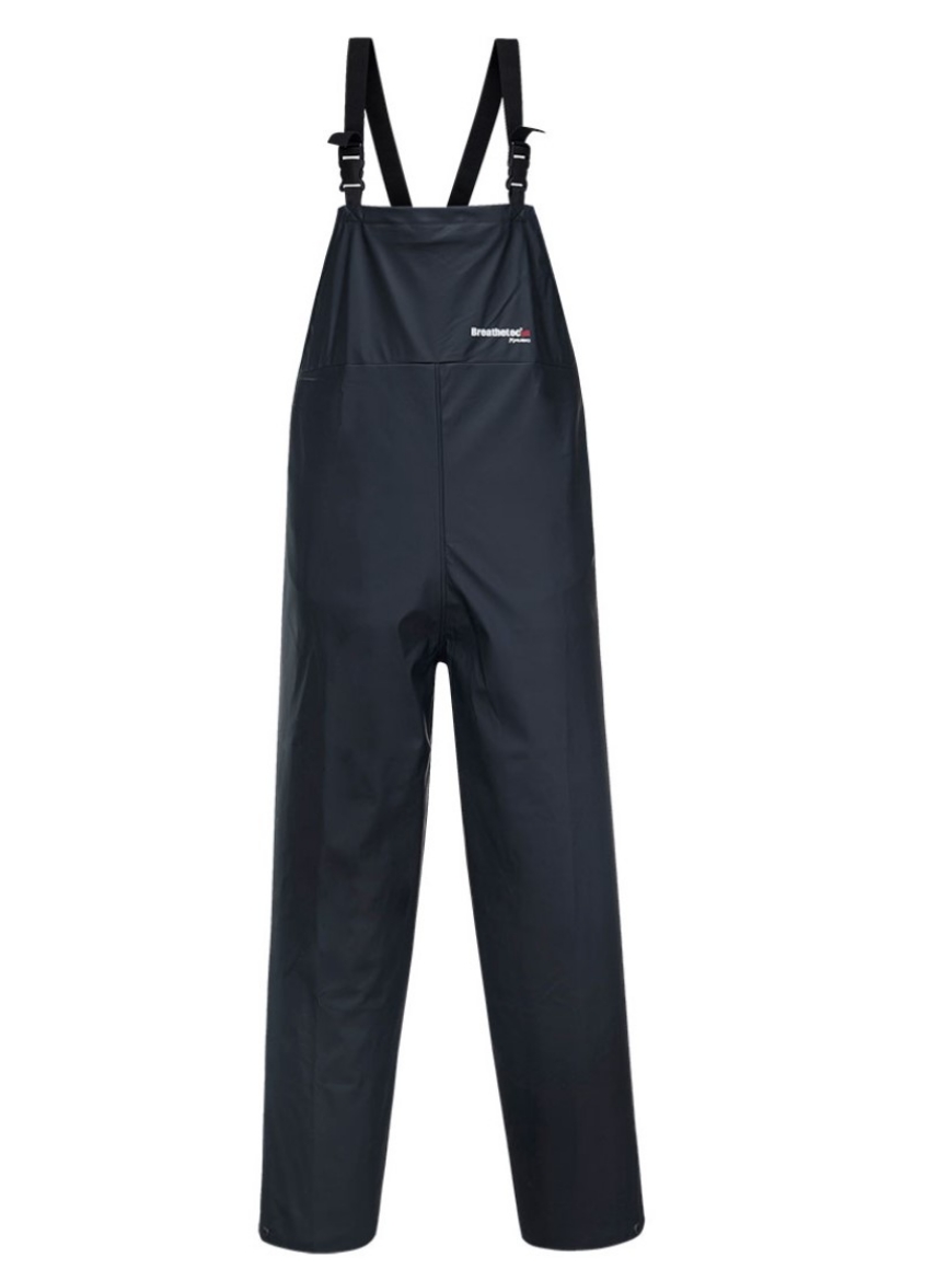 Picture of PORTWEST Farmers Breathable Bib & Brace Overall Navy