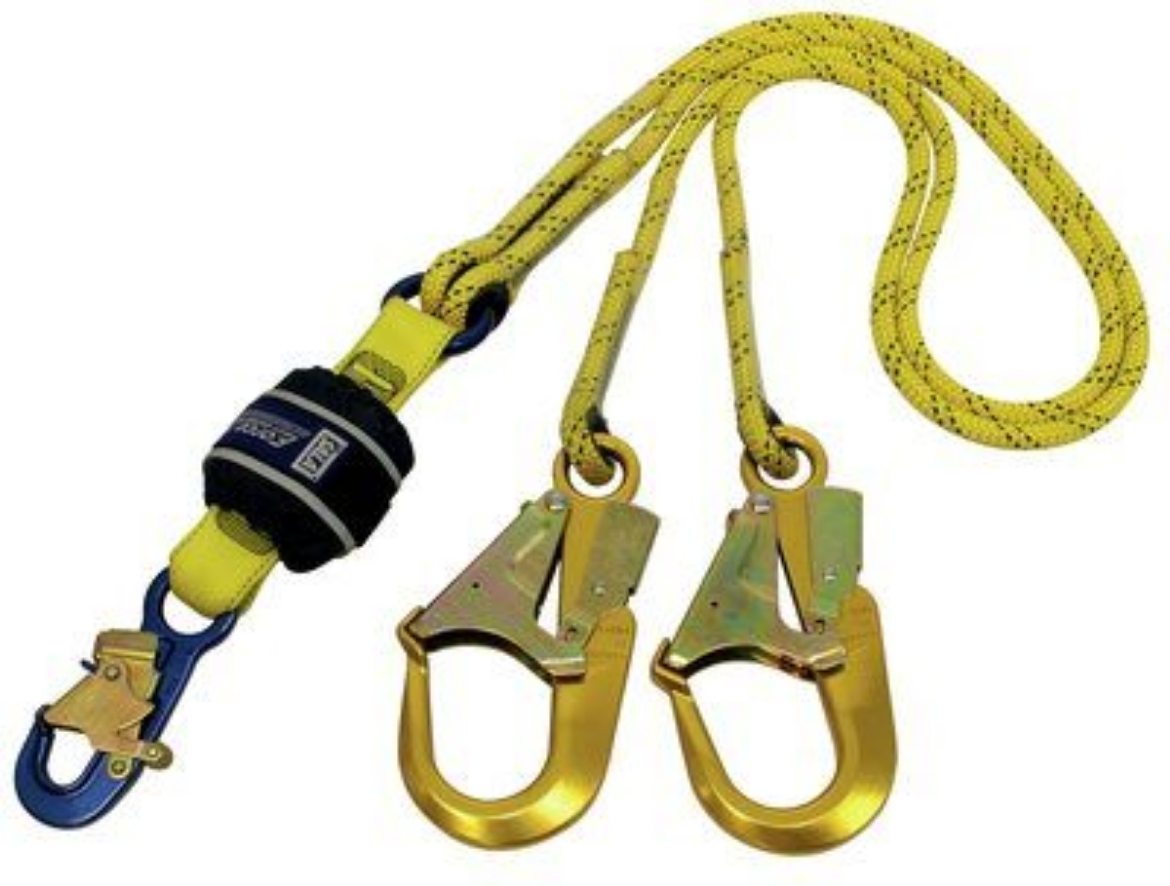 Picture of 3M™ DBI-SALA® Force2™ Shock Absorbing Kernmantle Rope Lanyard - Twin Tail Z12202519R > 70007925889