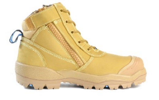 Picture of BATA Helix Ultra Horizon Ultra Wheat Nubuck Zip / Lace Up Safety Boot