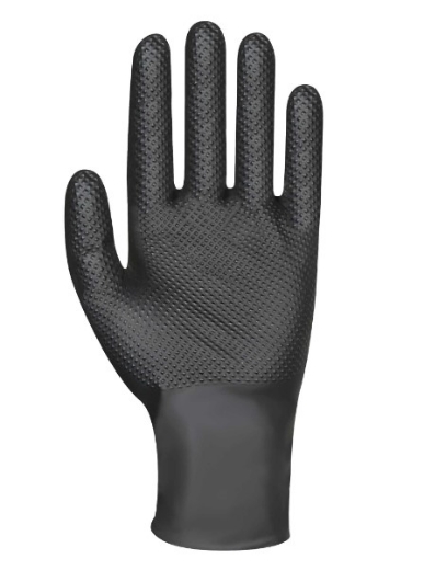 Picture of Force360 SafeTouch Industrial Disposable Nitrile Glove - Black