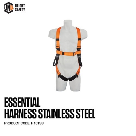 Picture of LINQ Essential Harness Stainless Steel MAXI XL-2XL [AS1891.1 Compliant Standard]
