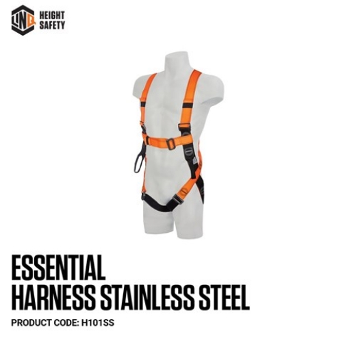 Picture of LINQ Essential Harness Stainless Steel MAXI XL-2XL [AS1891.1 Compliant Standard]