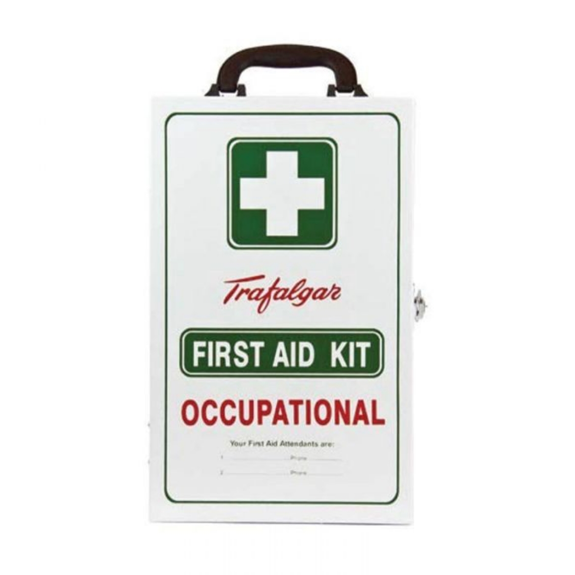 Picture of TRAFALGAR Wallmount Metal National Workplace First Aid Kit