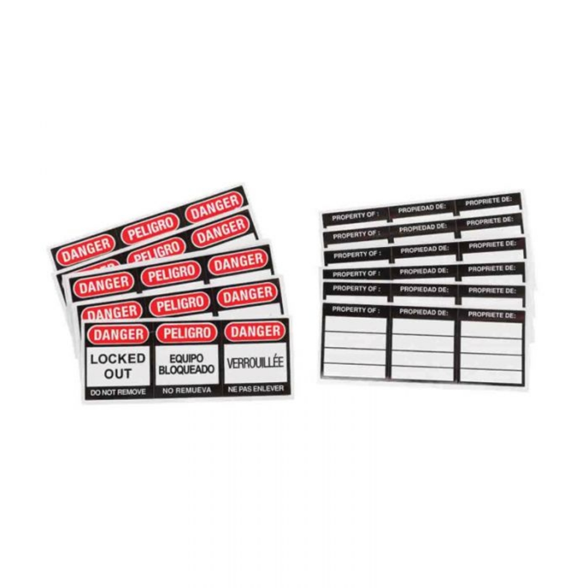 Picture of BRADY Safety Plus Padlock Labels (Pk6)