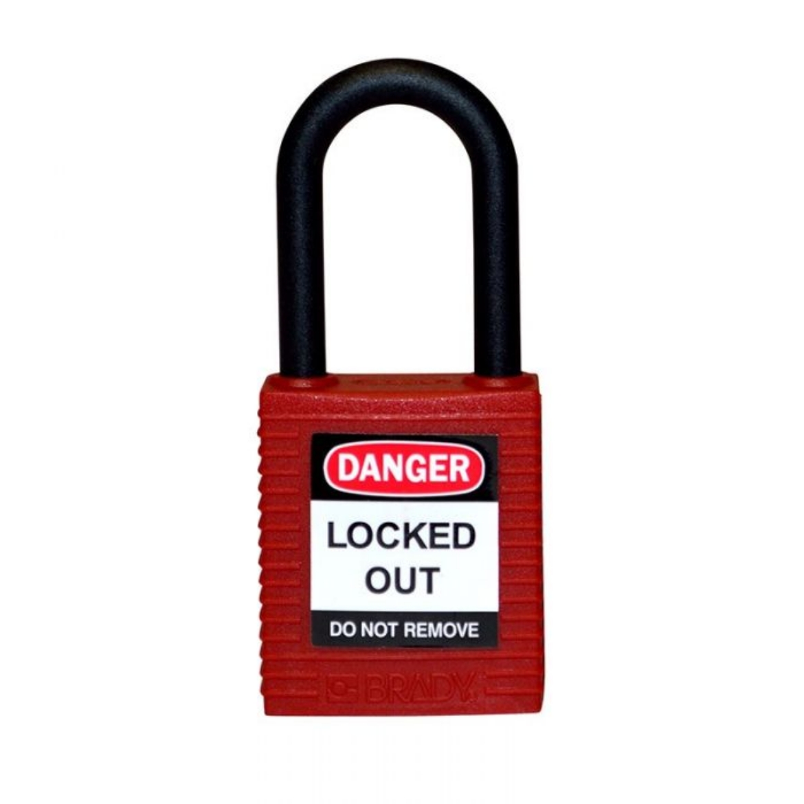 Picture of BRADY Safety Padlock Nylon - Red KD
