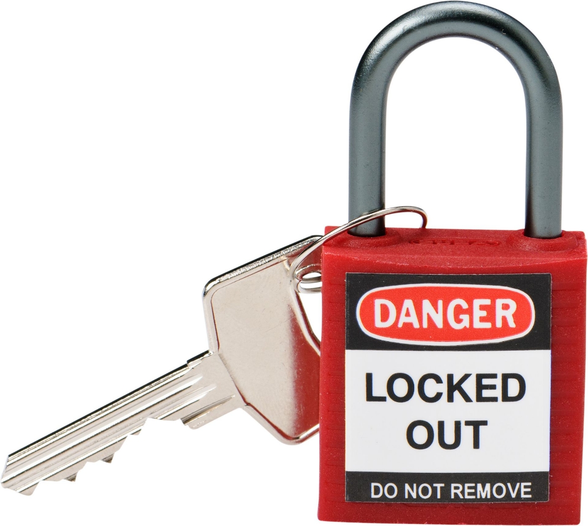 Picture of BRADY Compact Lockout Padlock - Red KD