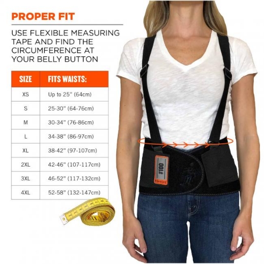 Picture of ERGODYNE ProFlex® 1600 Standard Elastic Back Support Brace