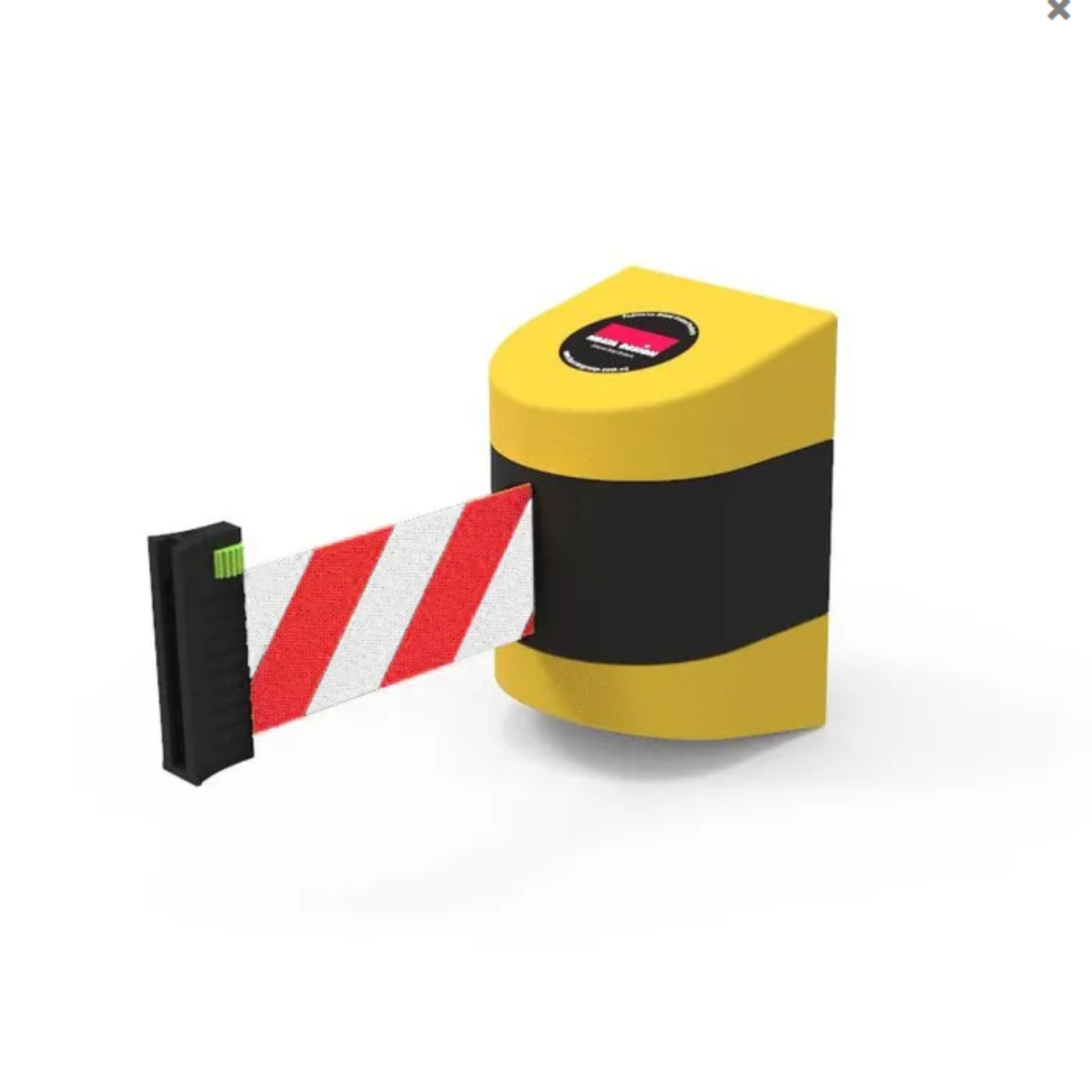 Picture of Neata Wall Mount Barrier 10m PVC Red/White