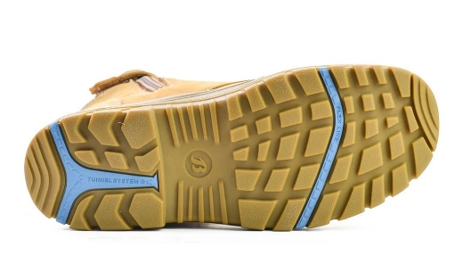 Picture of BATA Defender Zip Wheat Nubuck Zip / Lace Up 150mm Safety Boot