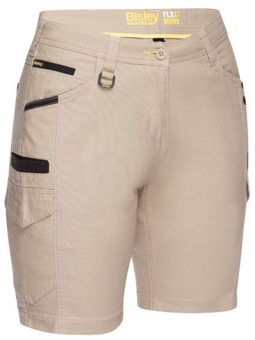 Picture of BISLEY Womens Flx & Move™ Cargo Short 280gsm