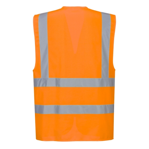 Picture of PORTWEST Executive Safety Vest D/N with Front Zip Opening