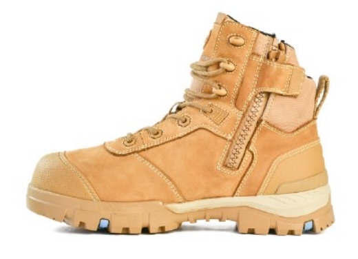 Picture of BATA Superboot Avenger Wheat Nubuck Zip / Lace Safety Boot