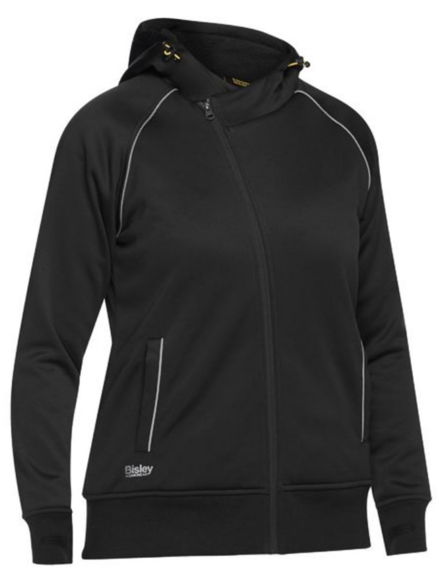 Picture of BISLEY Womens's Fleece Zip Front Hoodie with Sherpa Lining