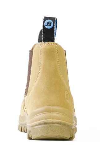 Picture of BATA Naturals Mercury Wheat Suede Slip On Safety Boot