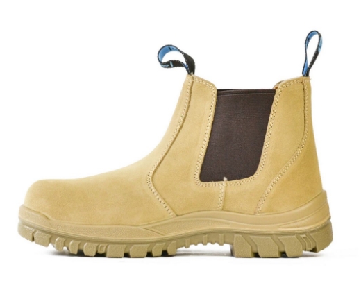 Picture of BATA Naturals Mercury Wheat Suede Slip On Safety Boot