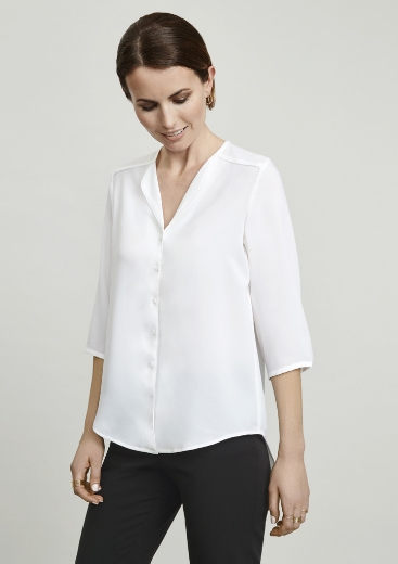 Picture of Biz Collection Womens Lily Longline Blouse