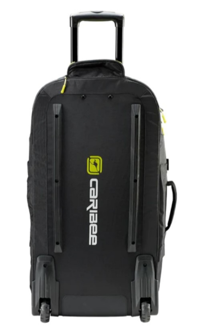 Picture of CARIBEE Global Explorer 125L Wheel Travel Luggage > Black / Lime