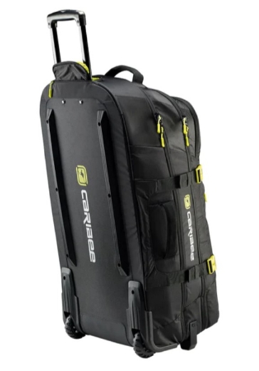 Picture of CARIBEE Global Explorer 125L Wheel Travel Luggage > Black / Lime