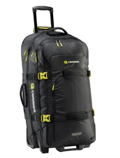 Picture of CARIBEE Global Explorer 125L Wheel Travel Luggage > Black / Lime