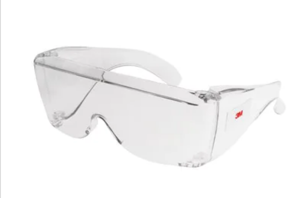 Picture of 3M™ 2700 Series 2700-00000-100AS Clear Frame Clear Over Glasses Uncoated > 70071649514