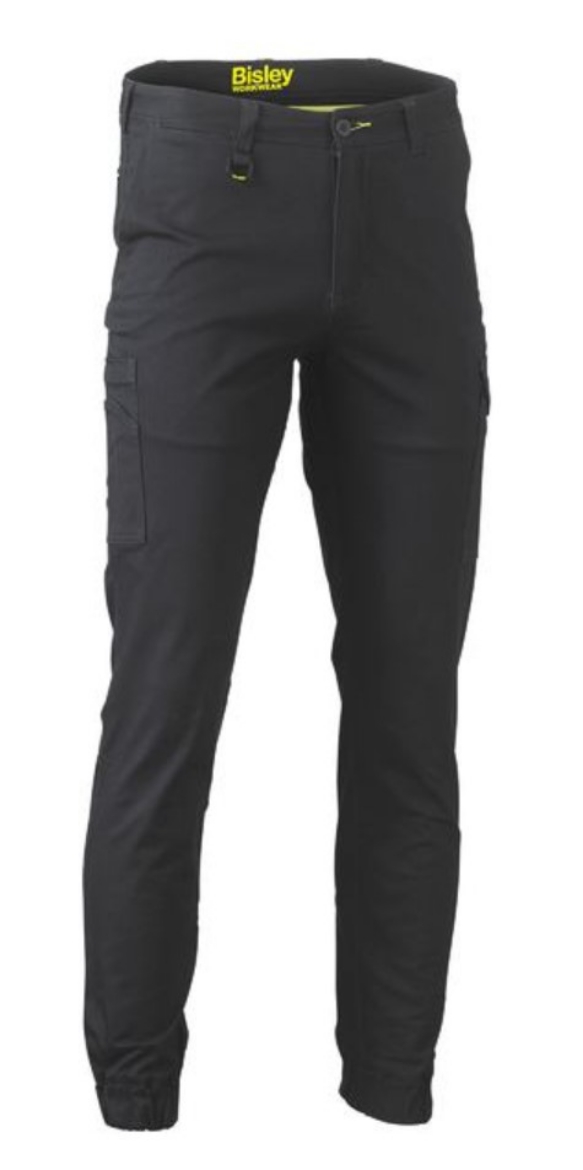 Picture of BISLEY Stretch Cotton Drill Cargo Cuffed Pants 280gsm