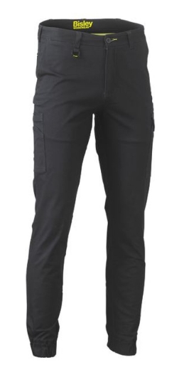 Picture of BISLEY Stretch Cotton Drill Cargo Cuffed Pants 280gsm