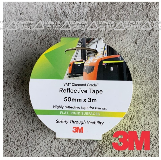 Picture of 3M™ Diamond Grade™ 983-23 Reflective Tape Fluro Yellow/Green 50mm x 3m > AR010613628