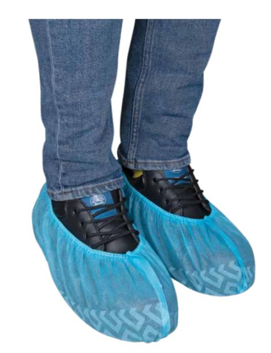 Picture of Force360 SPP Non-Skid Shoe Cover Carton (1000 units) BLUE