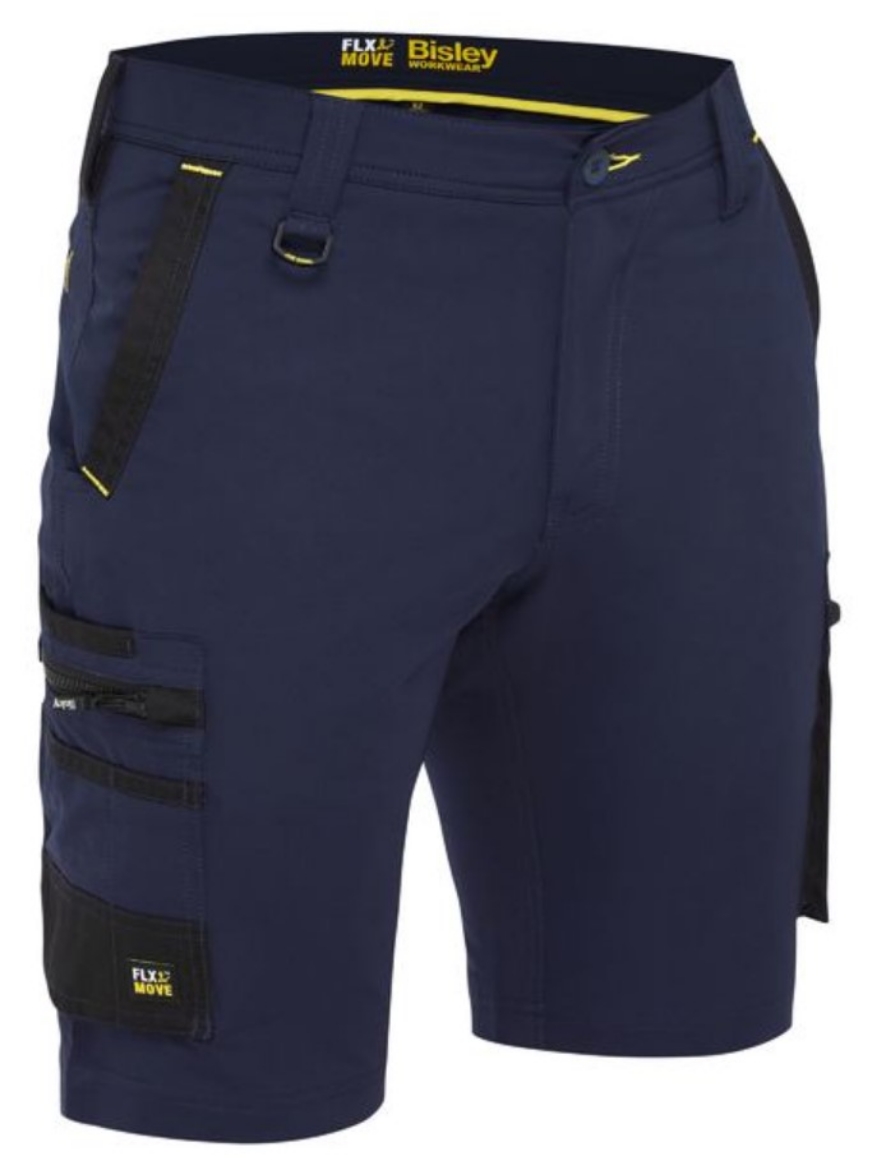 Picture of BISLEY Flx & Move™ 4-Way Stretch Zip Cargo Short 170gsm