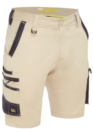 Picture of BISLEY Flx & Move™ 4-Way Stretch Zip Cargo Short 170gsm