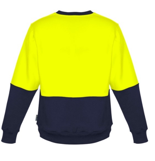 Picture of SYZMIK Unisex Hi Vis crew sweatshirt - 320gsm