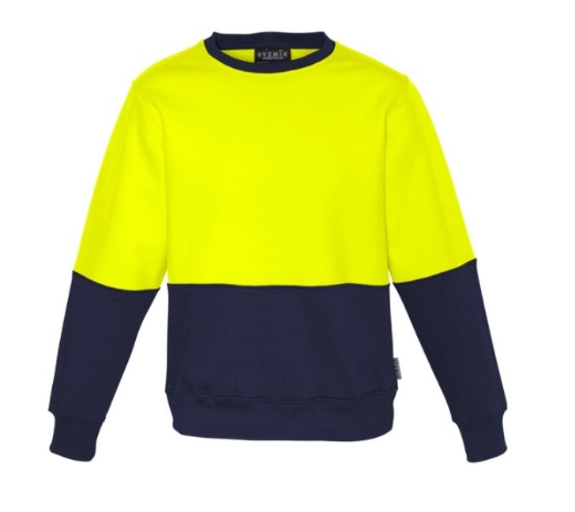 Picture of SYZMIK Unisex Hi Vis crew sweatshirt - 320gsm