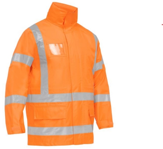 Picture of BISLEY X Taped Rail Orange 4 in 1 Rain Jacket
