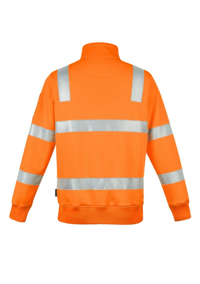 Picture of SYZMIK Unisex Hi Vis *Vic Rail Approved*l 1/4 Zip Pullover